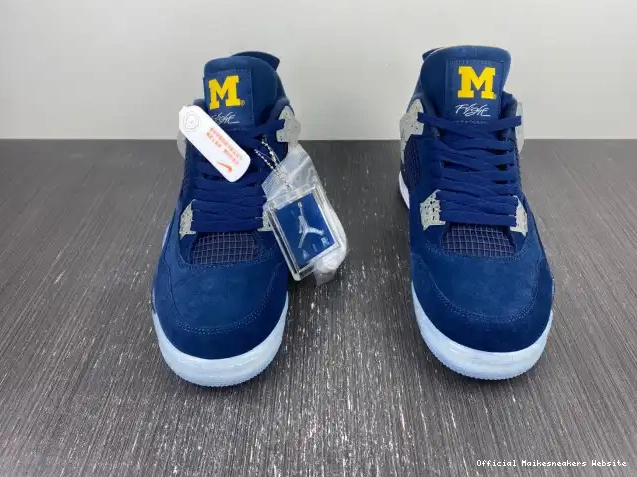 Official Maikesneakers 4 Jordan (PE) AJ4-1036660 Retro Michigan Air 0605